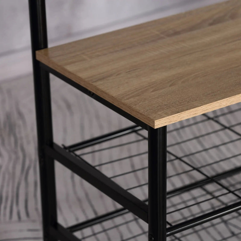 Coat Rack with Shoe Bench by salelink.co.nz