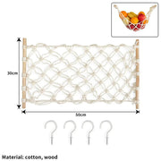 Fruit Hammock Hanging Fruit Basket Veggie Storage by salelink.co.nz