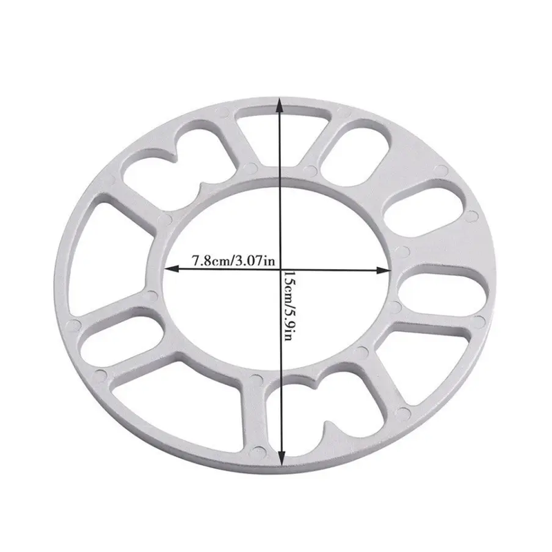 Alloy Aluminum Wheel Spacers Shims Spacer - 10mm by salelink.co.nz