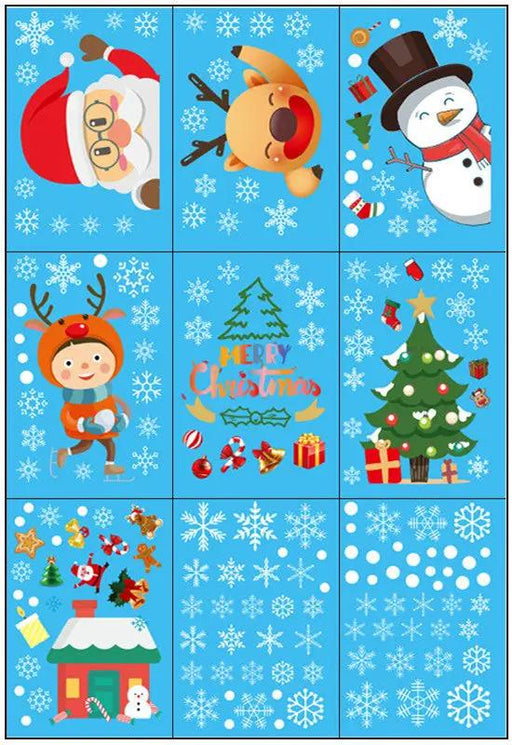 Christmas window stickers A by salelink.co.nz