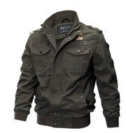 Tactical Flight Army Jacket - Military Bomber Jacket with Cotton Construction | Plus Size Available by Mead's Supply & Equipment Outfitters limited