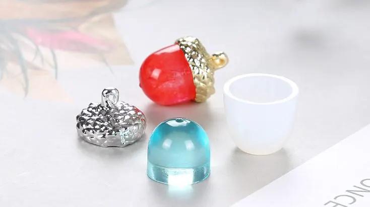 Pendant Silicone Moulds - Acorn by Resin Art NZ