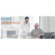 Wireless Caregiver Pager with 2 SOS Buttons (Up to 300mtrs range) by Eldertech