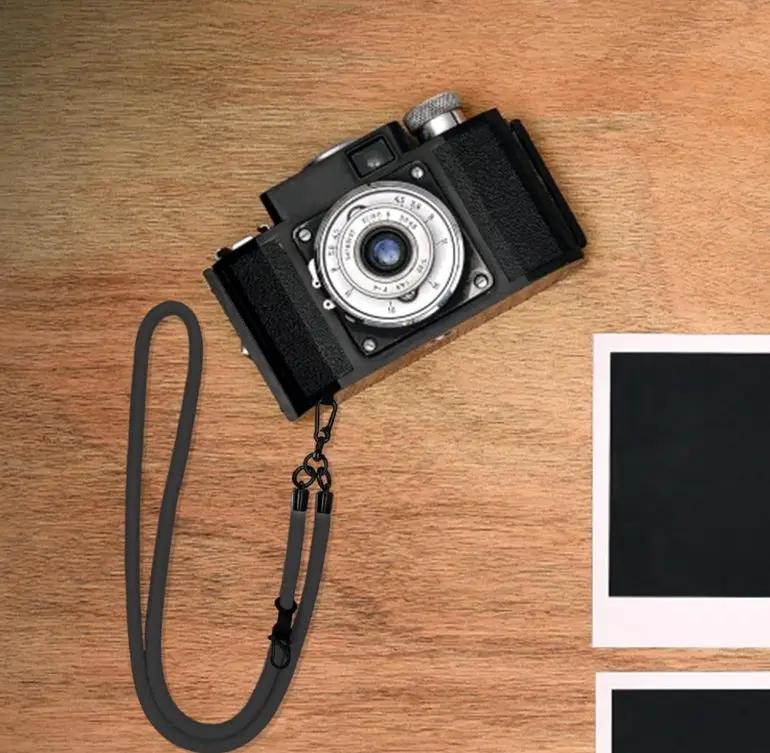 g8buynz 7mm Adjustable Mobile Phone Lanyard Black Detachable Nylon Crossbody Lanyard 7mm Adjustable Mobile Phone Lanyard Black Detachable Nylon Crossbody Lanyard