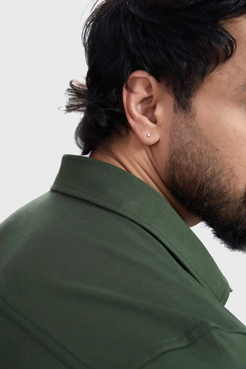 Aero Shirt Olive by Fuaark Nz