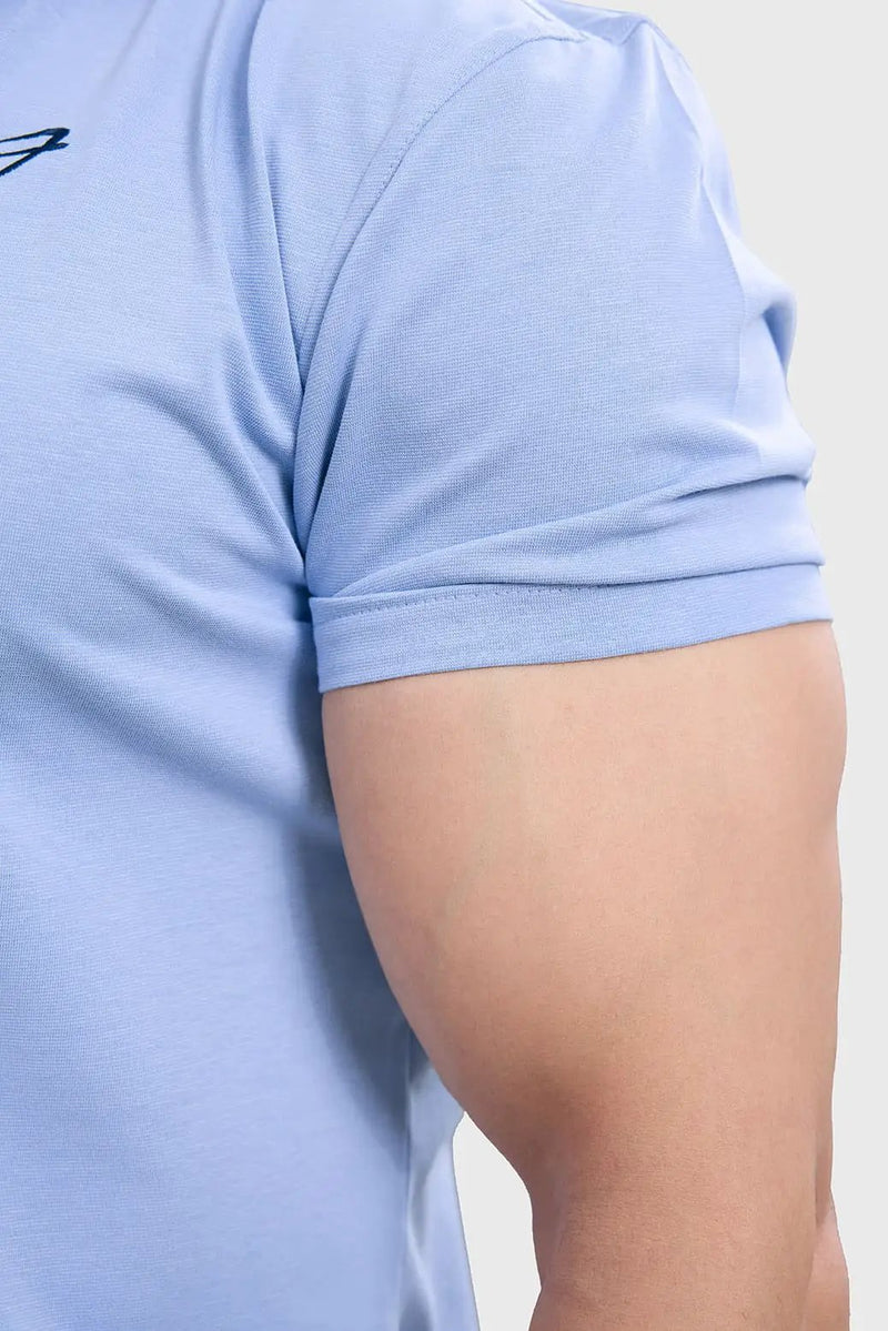 Aero Shirt Sky Blue by Fuaark Nz