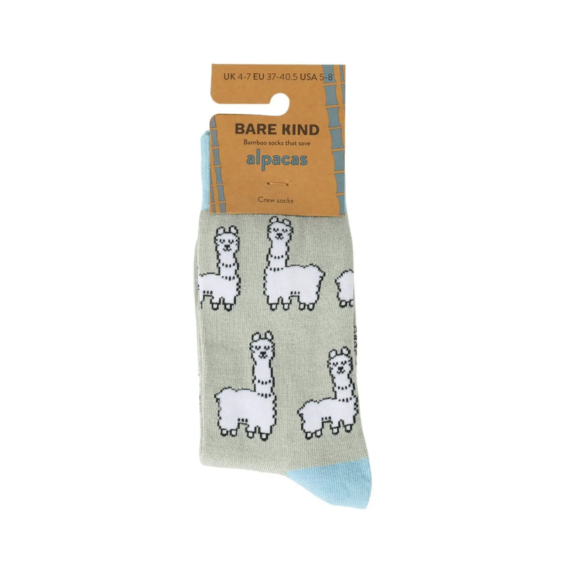 Barekind NZ Socks Save the Alpaca Bamboo Socks Save the Alpaca Bamboo Socks