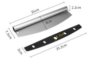 g8buynz Aluminum Pizza Spatula Set 12 x 14 Inch Metal Pizza Paddle Pizza Rocker Cutter Aluminum Pizza Spatula Set 12 x 14 Inch Metal Pizza Paddle Pizza Rocker Cutter