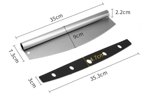 g8buynz Aluminum Pizza Spatula Set 12 x 14 Inch Metal Pizza Paddle Pizza Rocker Cutter Aluminum Pizza Spatula Set 12 x 14 Inch Metal Pizza Paddle Pizza Rocker Cutter