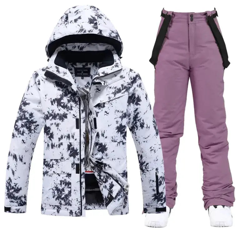 Ski Suit Men's and Women's - Waterproof Windproof Winter Snow Suit | Unisex 2-Piece Set by Mead's Supply & Equipment Outfitters limited