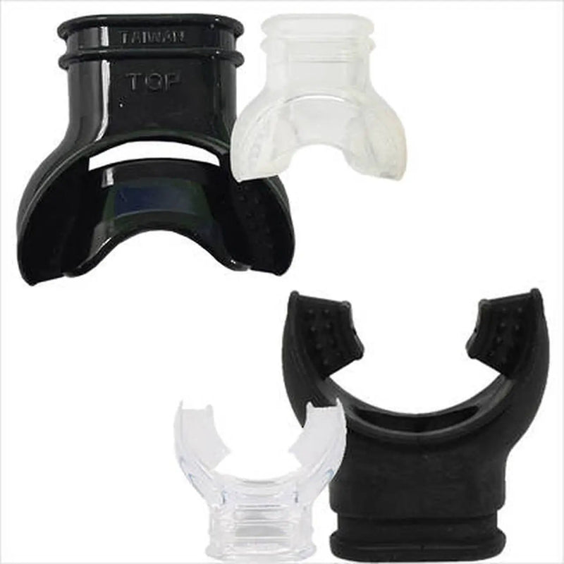 Atlantis Mouthpieces Comfy Black Silicone by NZ Diver