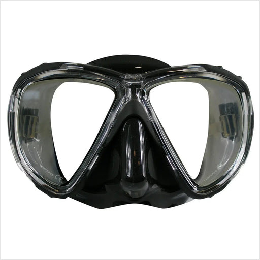 Atlantis M12 Scuba Diving Mask Black by NZ Diver