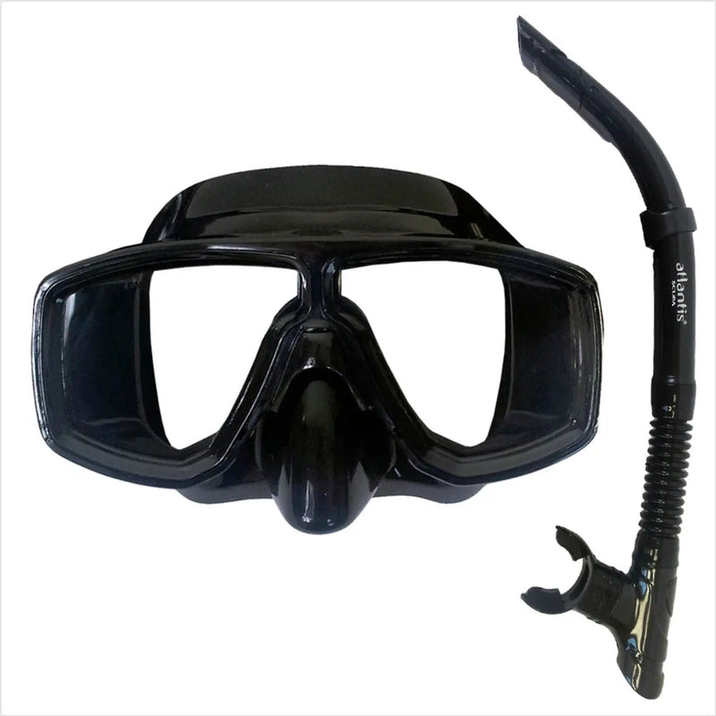 Atlantis Spree MS41 Mask & Snorkel Adult Set by NZ Diver
