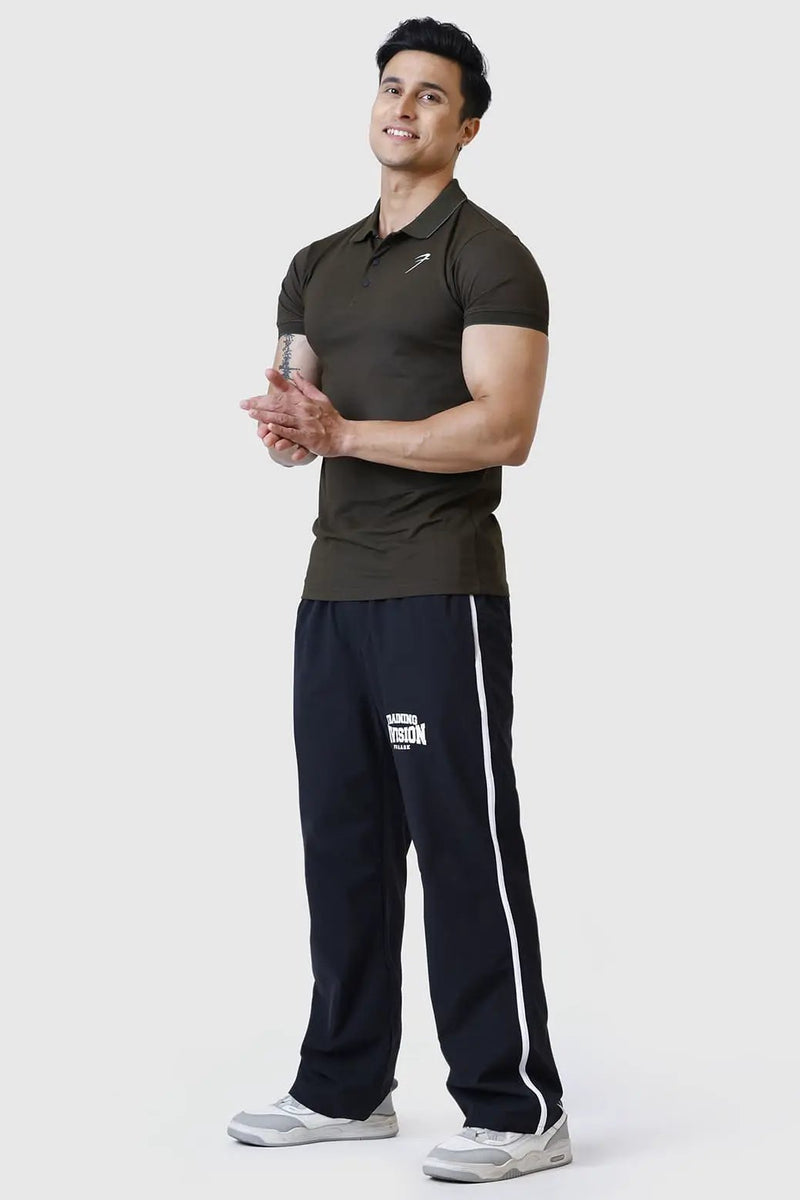 Aura Polo T-shirt Olive by Fuaark Nz