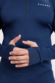 Axis Pullover Navy by Fuaark Nz