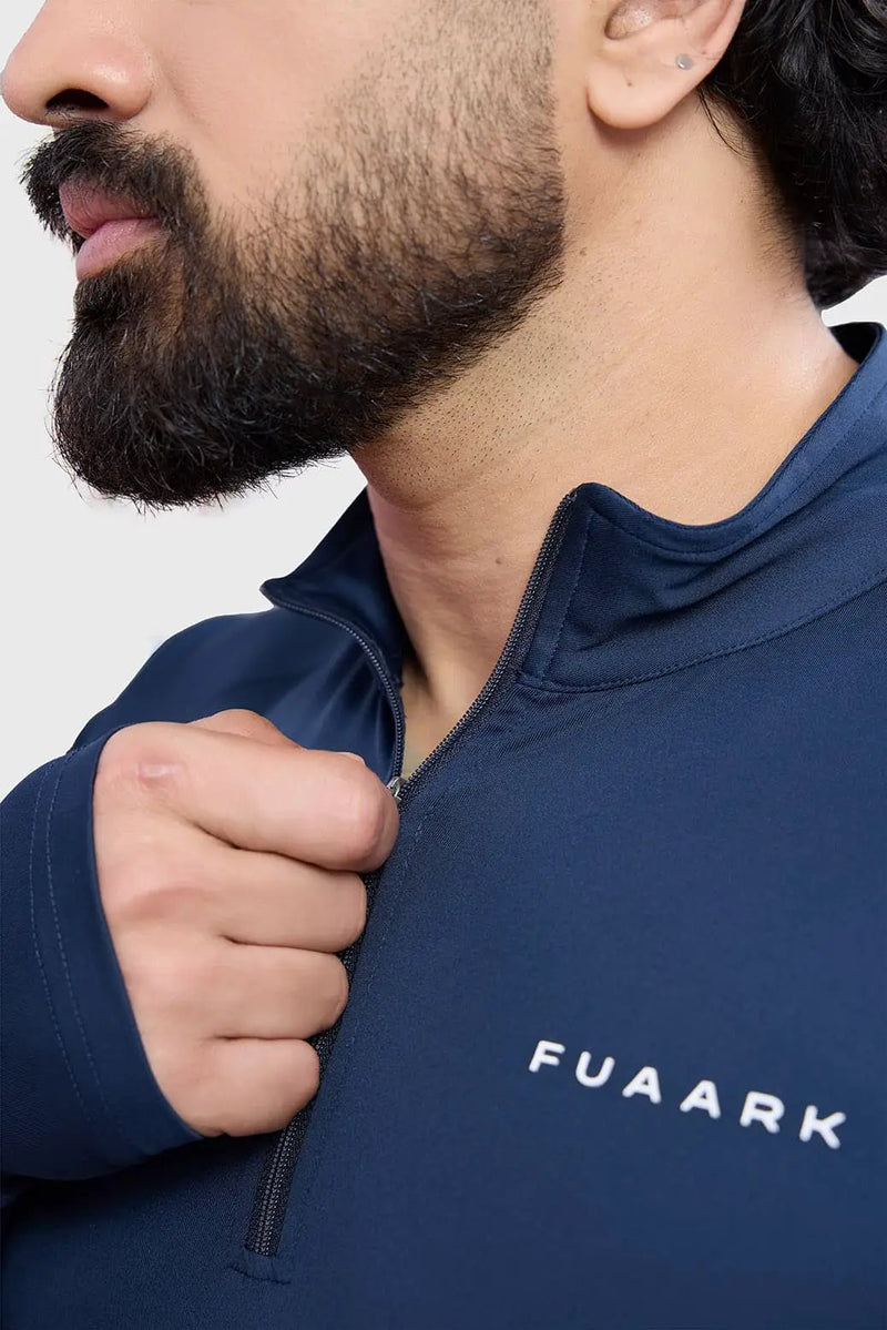 Axis Pullover Navy by Fuaark Nz