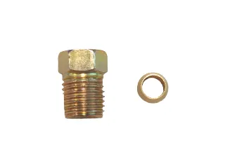 Brass Tube Nut - 3/8" UNF