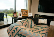 PELE Lalaga Woven Throw Pacific Designs Recycled Cotton Double Sided Lalaga Woven Throw Pacific Designs Recycled Cotton