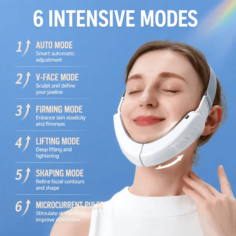 Mini V-Face Shaping Device – Hands-Free Facial Massager by Poppy Gifts