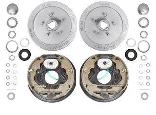 1500kg Drum Braked Hub Kit - 10" Electric Drum - 5x4-1/2x1/2