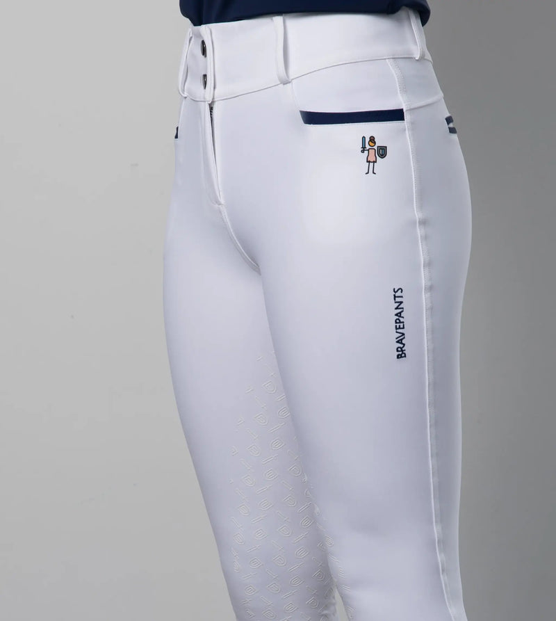 DW Revolution Competition Whites Navy by The Brave Pants Company