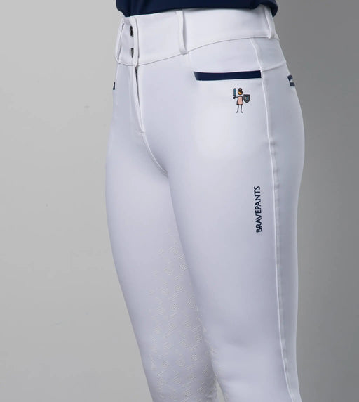 DW Revolution Competition Whites Navy by The Brave Pants Company