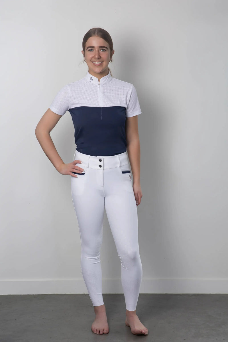 DW Revolution Competition Whites Navy by The Brave Pants Company