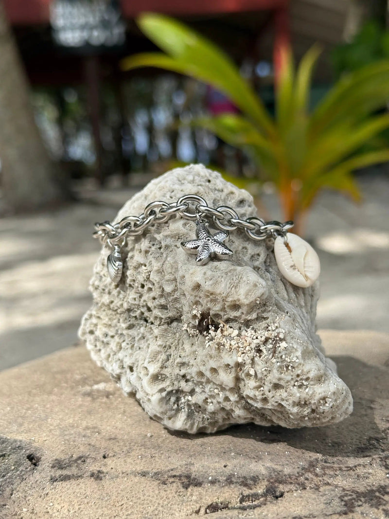 Moana Toiora Silver Bracelet by Tahana Jewellery