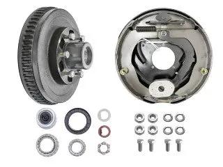 2000kg Drum Braked Hub Kit - 12" Electric - 6x5-1/2x1/2- Rh