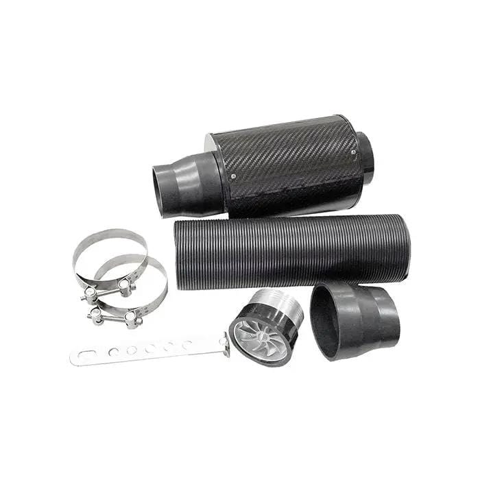 JETCO AIR FILTER KIT - CARBON WITH FLEXIBLE INLET PIPE by Racing Pro NZ Ltd