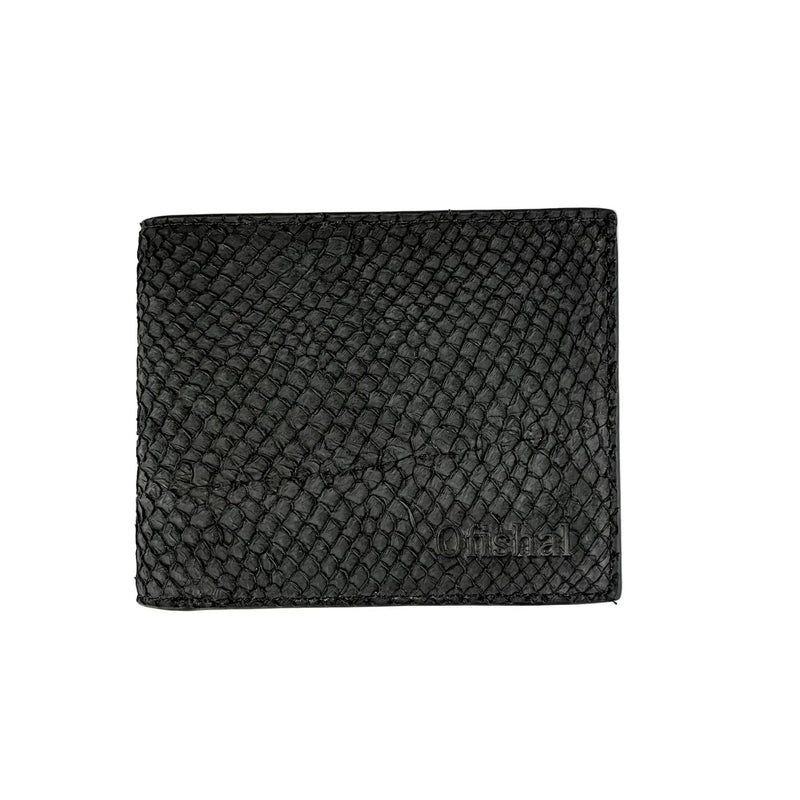 Fish Leather Bifold Wallet by Ofishal