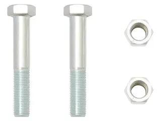 Bolt & nylock nut. 1/2” dia x 3” l by Trojan