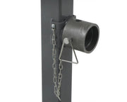 3625kg Square Trailer Jack - Side Mount - 380mm Travel by Trojan