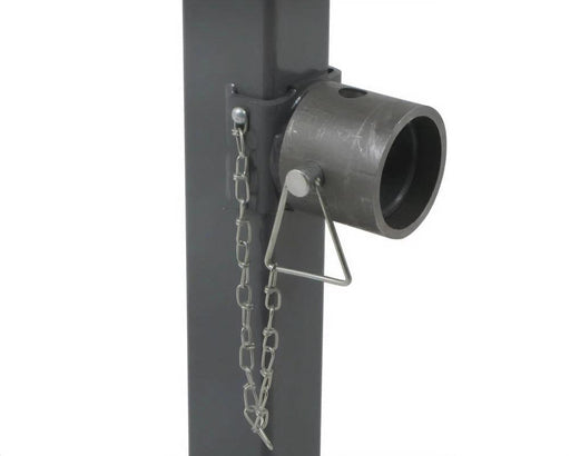 3625kg Square Trailer Jack - Side Mount - 380mm Travel by Trojan