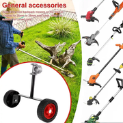 Universal String Trimmer Grass Eater Weed Cutter Adjustable Support Wheels Set by salelink.co.nz
