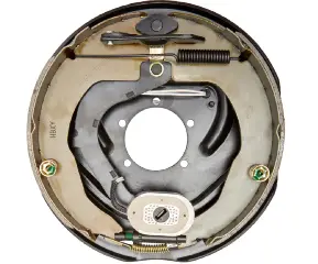 12" Drum Backing Plate Assembly - Electric - Left