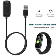 That Watch Shop Chargers USB-A Charger for OPPO Band Style (Black) 1m OPPO Band Style USB A Charger With Magnetic Connector