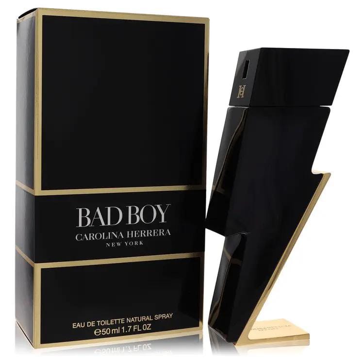 Bad Boy Eau De Toilette Spray by Carolina Herrera 50 ml by Brands HD