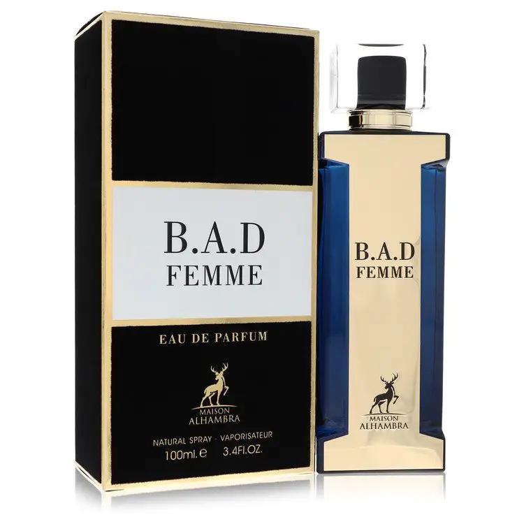 Brands HD Eau De Parfum Spray B.a.d Femme Eau De Parfum Spray by Maison Alhambra 100 ml B.a.d Femme Eau De Parfum Spray by Maison Alhambra 100 ml