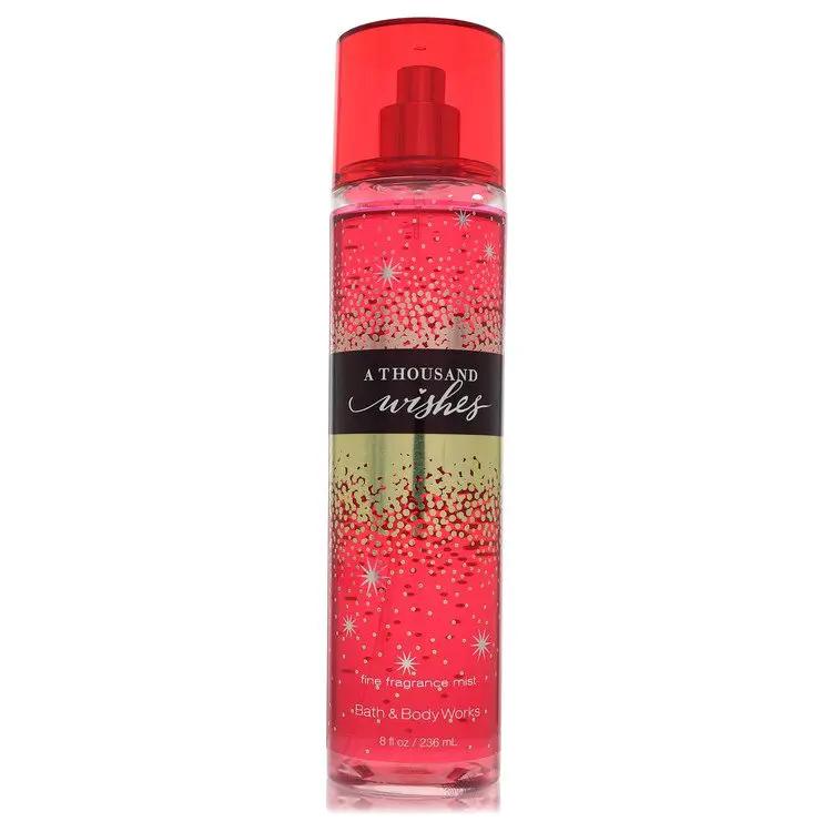 Brands HD Fragrance Mist Spray (Red) Bath & Body Works A Thousand Wishes Fragrance Mist Spray (Red) by Bath & Body Works 240 ml Bath & Body Works A Thousand Wishes Fragrance Mist Spray (Red) by Bath & Body Works 240 ml