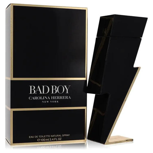 Bad Boy Eau De Toilette Spray by Carolina Herrera 100 ml by Brands HD
