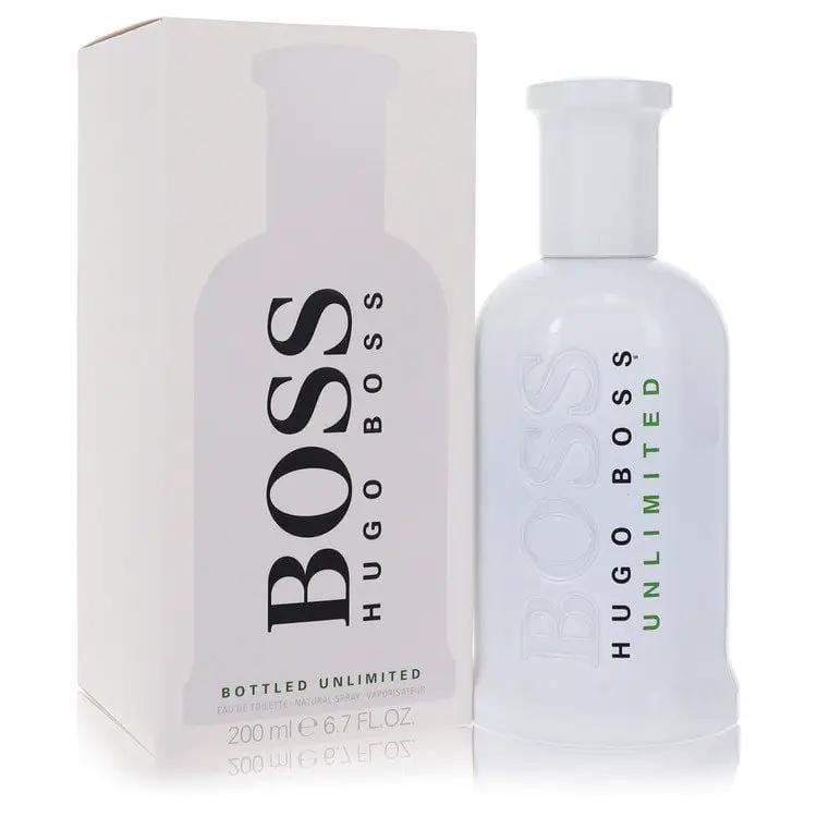 Boss Bottled Unlimited Eau De Toilette Spray by Hugo Boss 200 ml by Brands HD