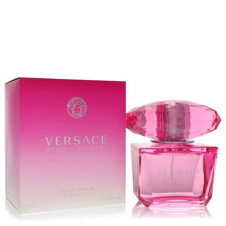 Bright Crystal Absolu Eau De Parfum Spray by Versace 90 ml by Brands HD