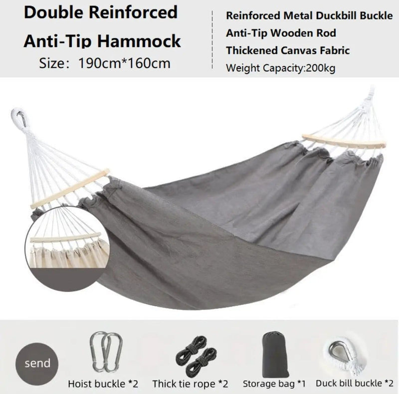 Double Reinforced Anti-Tip Hammock THTF00114
