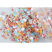 1000x 3D Santa Slice Clay Nail Art Tip Sticker Decoration DIY by salelink.co.nz
