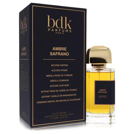 Brands HD Eau De Parfum Spray (Unisex) Bdk Ambre Safrano Eau De Parfum Spray (Unisex) by Bdk Parfums 100 ml Bdk Ambre Safrano Eau De Parfum Spray (Unisex) by Bdk Parfums 100 ml