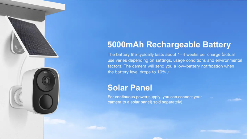 Wifi Solar Security Camera by salelink.co.nz