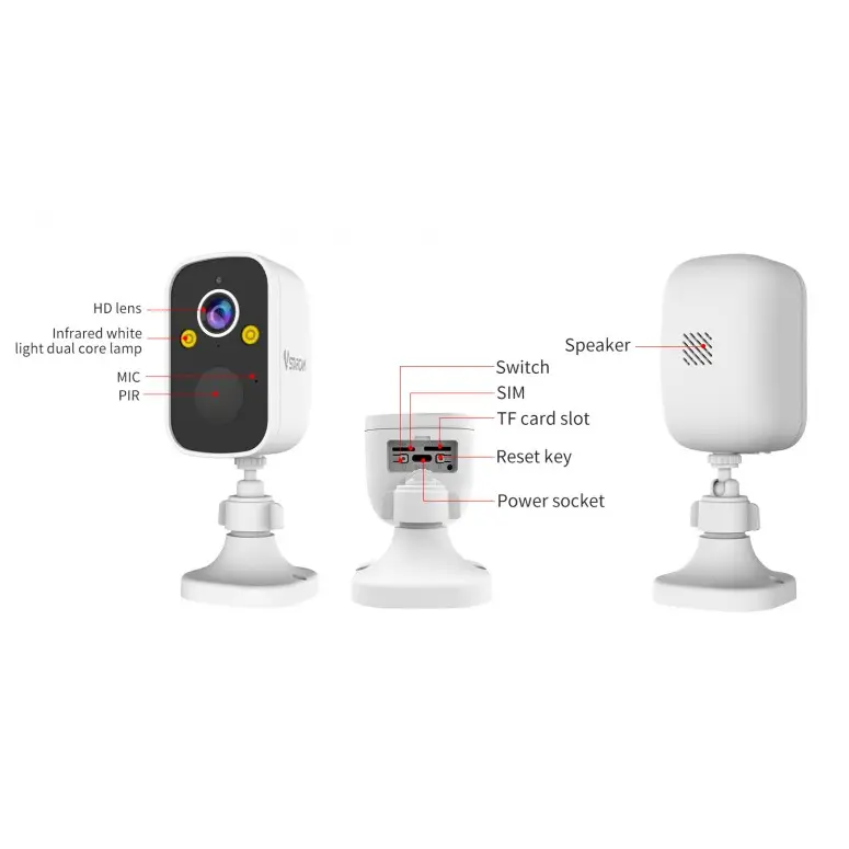 Vstarcam 4G Security Camera Solar Powered by salelink.co.nz