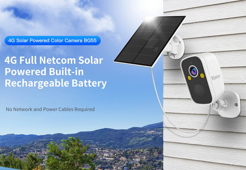 Vstarcam 4G Security Camera Solar Powered by salelink.co.nz