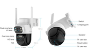 Solar 4G Security Camera Outdoor by salelink.co.nz